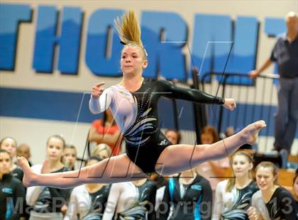 Thumbnail 1 in CHSAA 5A State Gymnastics Championships photogallery.