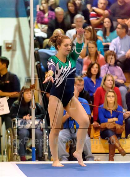 Thumbnail 2 in CHSAA 5A State Gymnastics Championships photogallery.