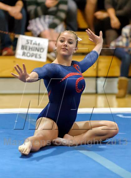 Thumbnail 3 in CHSAA 5A State Gymnastics Championships photogallery.