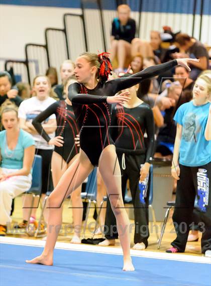 Thumbnail 2 in CHSAA 5A State Gymnastics Championships photogallery.