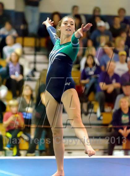 Thumbnail 1 in CHSAA 5A State Gymnastics Championships photogallery.