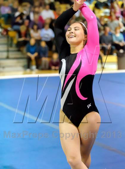 Thumbnail 1 in CHSAA 5A State Gymnastics Championships photogallery.