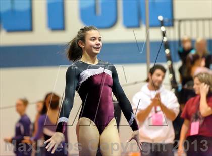 Thumbnail 1 in CHSAA 5A State Gymnastics Championships photogallery.