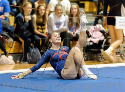 Thumbnail 1 in CHSAA 5A State Gymnastics Championships photogallery.