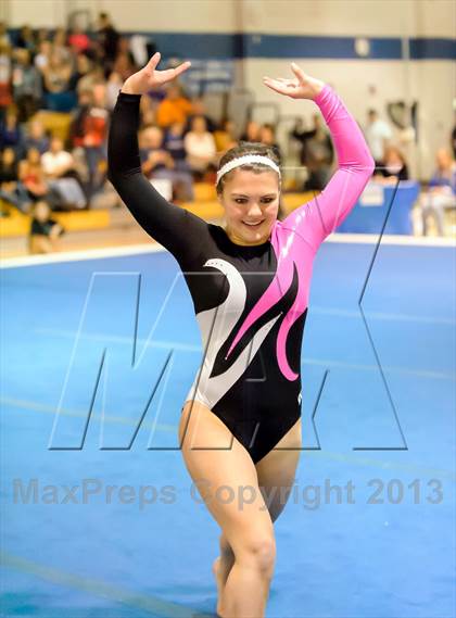 Thumbnail 3 in CHSAA 5A State Gymnastics Championships photogallery.