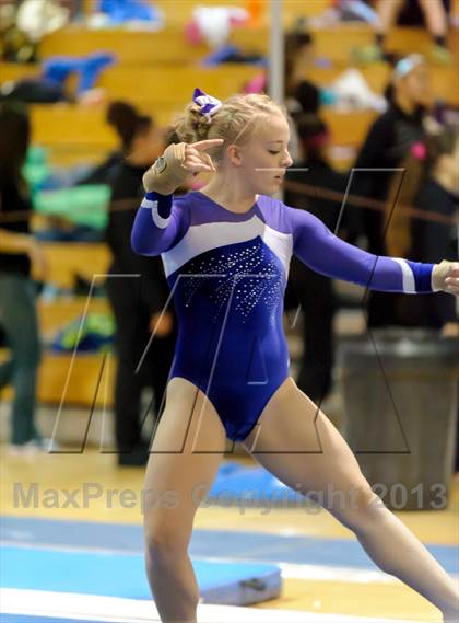 Thumbnail 3 in CHSAA 5A State Gymnastics Championships photogallery.