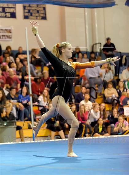 Thumbnail 2 in CHSAA 5A State Gymnastics Championships photogallery.