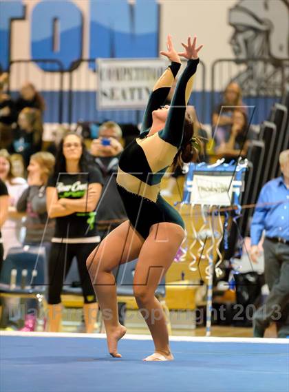 Thumbnail 2 in CHSAA 5A State Gymnastics Championships photogallery.