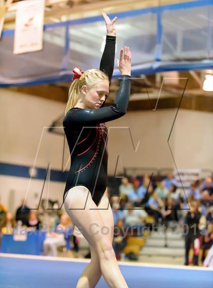 Thumbnail 3 in CHSAA 5A State Gymnastics Championships photogallery.