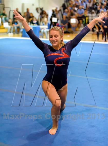 Thumbnail 3 in CHSAA 5A State Gymnastics Championships photogallery.