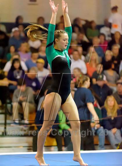 Thumbnail 2 in CHSAA 5A State Gymnastics Championships photogallery.