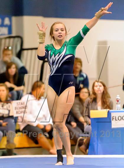 Thumbnail 2 in CHSAA 5A State Gymnastics Championships photogallery.