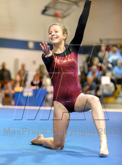 Thumbnail 3 in CHSAA 5A State Gymnastics Championships photogallery.