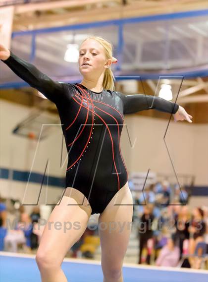 Thumbnail 3 in CHSAA 5A State Gymnastics Championships photogallery.