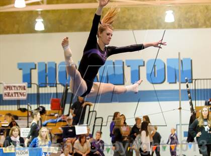 Thumbnail 2 in CHSAA 5A State Gymnastics Championships photogallery.