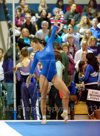 Thumbnail 3 in CHSAA 5A State Gymnastics Championships photogallery.