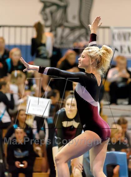Thumbnail 2 in CHSAA 5A State Gymnastics Championships photogallery.