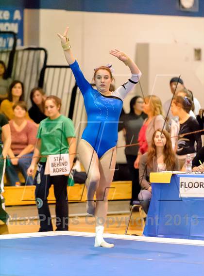 Thumbnail 2 in CHSAA 5A State Gymnastics Championships photogallery.