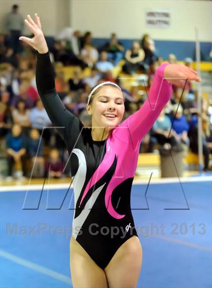 Thumbnail 2 in CHSAA 5A State Gymnastics Championships photogallery.