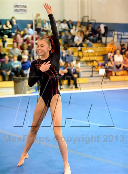 Thumbnail 1 in CHSAA 5A State Gymnastics Championships photogallery.