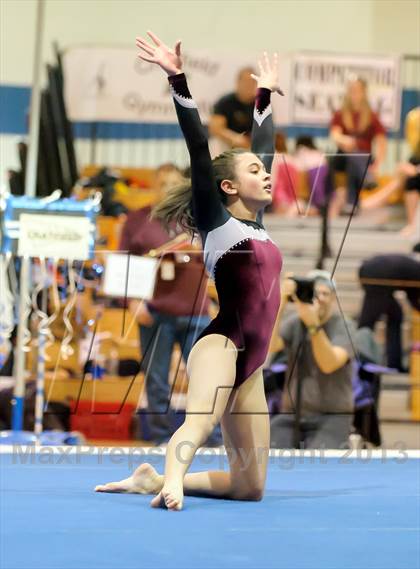 Thumbnail 2 in CHSAA 5A State Gymnastics Championships photogallery.