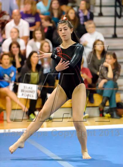 Thumbnail 3 in CHSAA 5A State Gymnastics Championships photogallery.