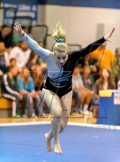 Thumbnail 3 in CHSAA 5A State Gymnastics Championships photogallery.