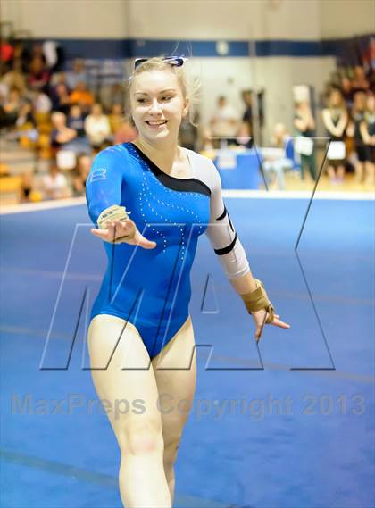 Thumbnail 3 in CHSAA 5A State Gymnastics Championships photogallery.