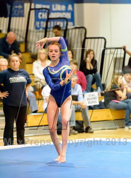 Thumbnail 3 in CHSAA 5A State Gymnastics Championships photogallery.