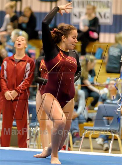 Thumbnail 1 in CHSAA 5A State Gymnastics Championships photogallery.