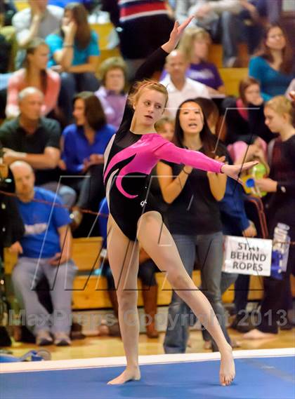 Thumbnail 3 in CHSAA 5A State Gymnastics Championships photogallery.