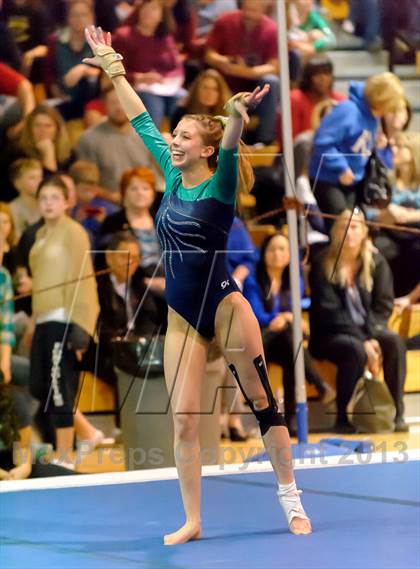 Thumbnail 1 in CHSAA 5A State Gymnastics Championships photogallery.