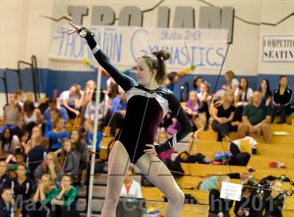 Thumbnail 3 in CHSAA 5A State Gymnastics Championships photogallery.