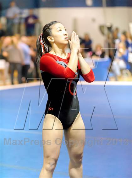 Thumbnail 3 in CHSAA 5A State Gymnastics Championships photogallery.