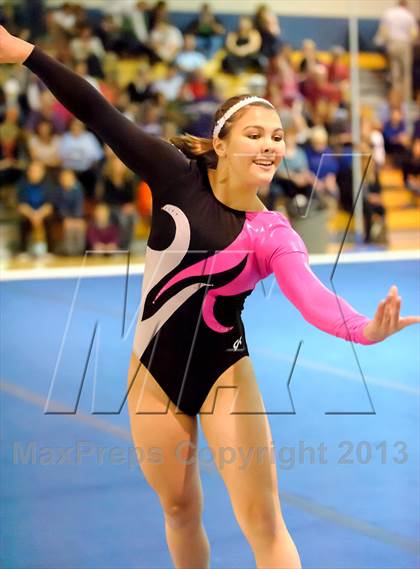 Thumbnail 3 in CHSAA 5A State Gymnastics Championships photogallery.