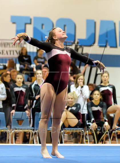 Thumbnail 2 in CHSAA 5A State Gymnastics Championships photogallery.
