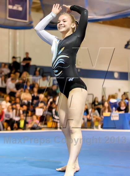 Thumbnail 2 in CHSAA 5A State Gymnastics Championships photogallery.