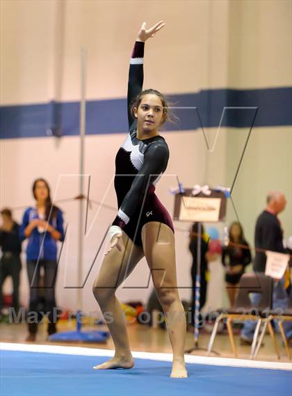 Thumbnail 1 in CHSAA 5A State Gymnastics Championships photogallery.