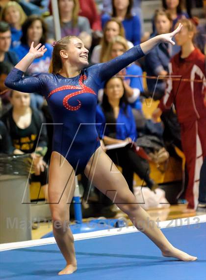 Thumbnail 3 in CHSAA 5A State Gymnastics Championships photogallery.