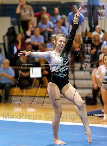 Thumbnail 2 in CHSAA 5A State Gymnastics Championships photogallery.