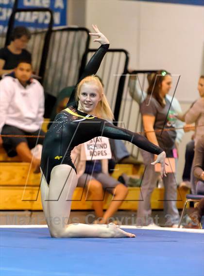 Thumbnail 2 in CHSAA 5A State Gymnastics Championships photogallery.