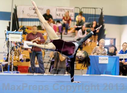 Thumbnail 1 in CHSAA 5A State Gymnastics Championships photogallery.