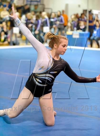 Thumbnail 1 in CHSAA 5A State Gymnastics Championships photogallery.