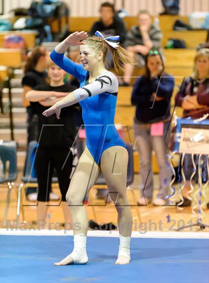 Thumbnail 3 in CHSAA 5A State Gymnastics Championships photogallery.