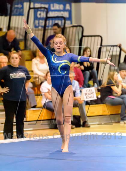 Thumbnail 1 in CHSAA 5A State Gymnastics Championships photogallery.
