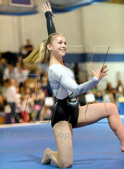Thumbnail 2 in CHSAA 5A State Gymnastics Championships photogallery.