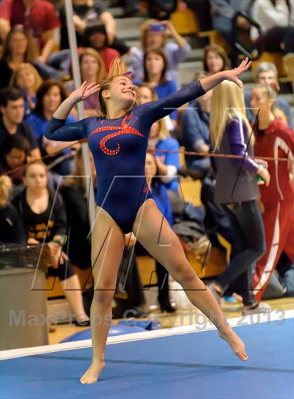 Thumbnail 2 in CHSAA 5A State Gymnastics Championships photogallery.