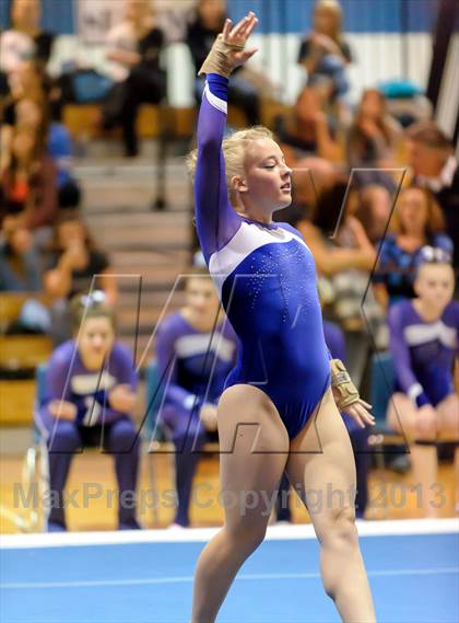 Thumbnail 1 in CHSAA 5A State Gymnastics Championships photogallery.