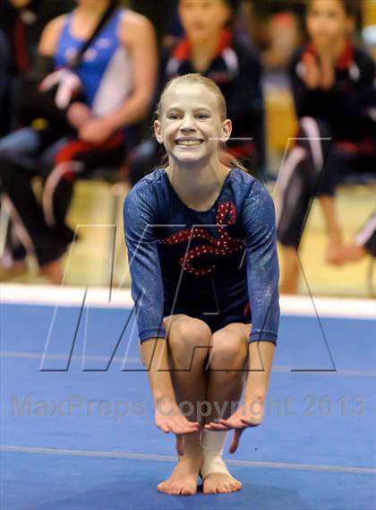 Thumbnail 3 in CHSAA 5A State Gymnastics Championships photogallery.