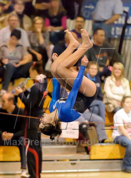 Thumbnail 2 in CHSAA 5A State Gymnastics Championships photogallery.